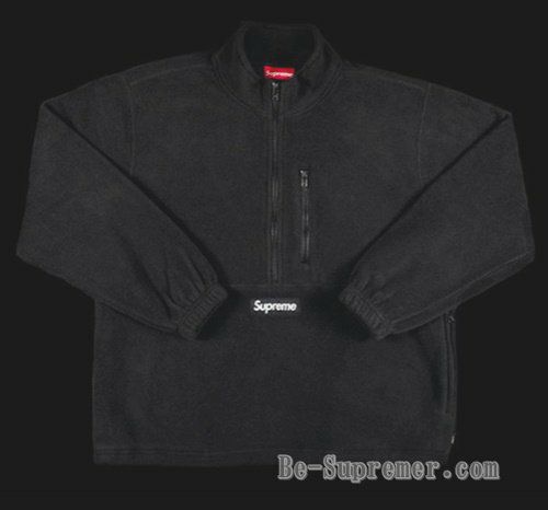 Supreme シュプリーム 20FW Polartec Half Zip Pullover ポラーテックハーフジッププルオーバー ブラック |  Supreme(シュプリーム)オンライン通販専門店 Be-supremer I 新作2024AW販売中