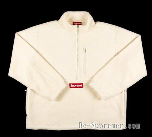 Supreme シュプリーム 20FW Polartec Half Zip Pullover ポラーテックハーフジッププルオーバー ナチュラル |  Supremeオンライン通販専門店 Be-supremer