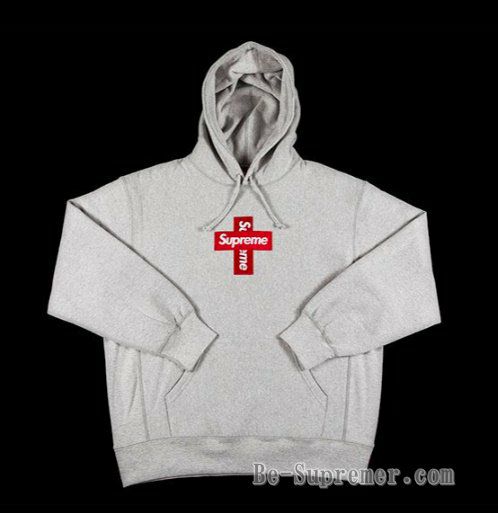 Supreme シュプリーム 20FW Cross Box Logo Hooded Sweatshirt クロスボックスロゴフードパーカー  ヘザーグレー | Supreme(シュプリーム)オンライン通販専門店 Be-supremer I 新作2024AW販売中