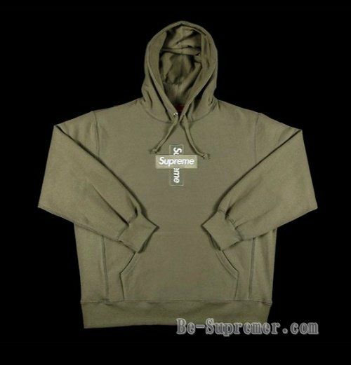 Supreme シュプリーム 20FW Cross Box Logo Hooded Sweatshirt クロスボックスロゴフードパーカー オリーブ  | Supreme(シュプリーム)オンライン通販専門店 Be-supremer I 新作2024AW販売中