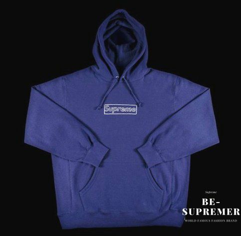 Supreme シュプリーム 21SS KAWS Chalk Logo Hooded Sweatshirt カウズ