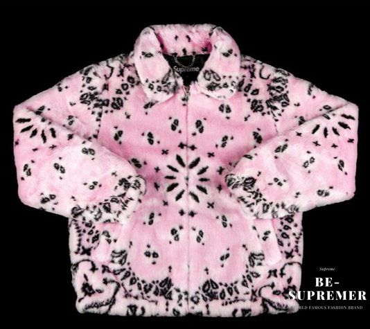 Supreme シュプリーム 21SS Bandana Faux Fur Bomber Jacket バンダナ 