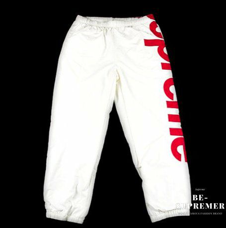 Supreme シュプリーム 21SS Spellout Track Pant スペルアウトトラックパンツ ホワイト | Supreme(シュプリーム)オンライン通販専門店  Be-supremer I 新作2024AW販売中