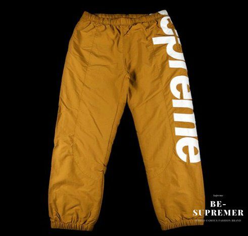 Supreme シュプリーム 21SS Spellout Track Pant スペルアウトトラックパンツ ダークゴールド | Supreme( シュプリーム)オンライン通販専門店 Be-supremer I 新作2024AW販売中