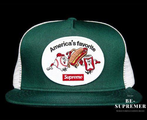 Supreme America's Favorite Mesh Back 5-Panel (SS21) - $48