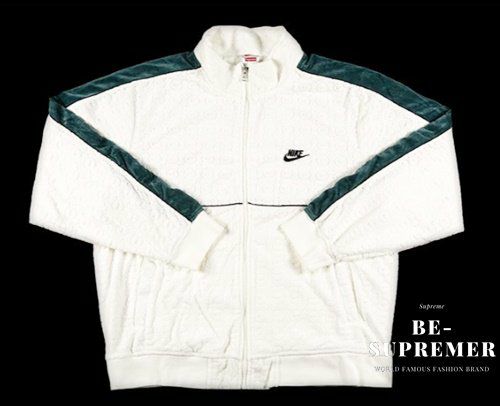 Supreme シュプリーム 21SS Nike Velour Track Jacket ナイキベロアトラックジャケット ホワイト | Supreme( シュプリーム)オンライン通販専門店 Be-supremer I 新作2024AW販売中