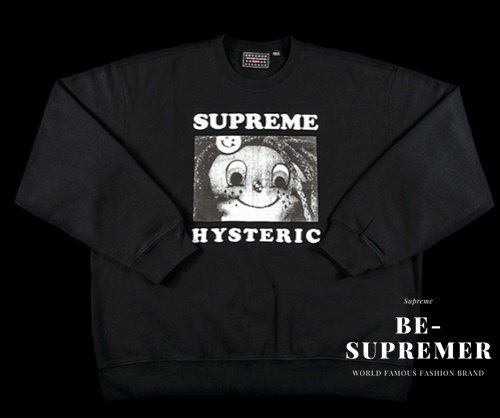 Supreme シュプリーム 21SS HYSTERIC GLAMOUR Crewneck ヒステリック 