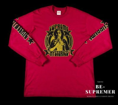 Supreme シュプリーム 21SS HYSTERIC GLAMOUR L/S Tee ヒステリックグラマー ロングスリーブTシャツ ロンT ダーク マゼンタ | Supreme(シュプリーム)オンライン通販専門店 Be-supremer I 新作2024AW販売中