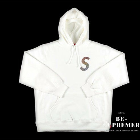 Supreme シュプリーム 21SS Swarovski S Logo Hooded Sweatshirt  