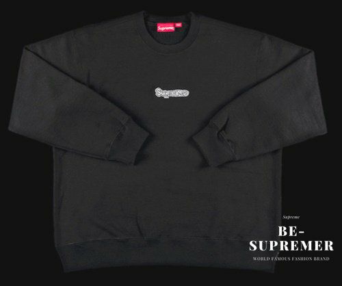 シュプリーム ゴンズ ロゴ クルーネックスウェット Supreme シュプリーム 21SS Gonz Logo Crewneck ゴンズ ロゴ