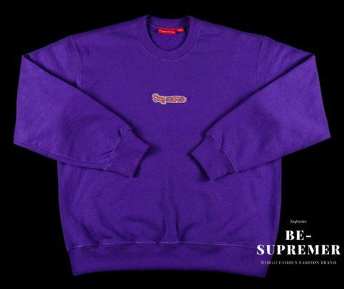 シュプリーム ゴンズ ロゴ クルーネックスウェット Supreme シュプリーム 21SS Gonz Logo Crewneck ゴンズ ロゴ