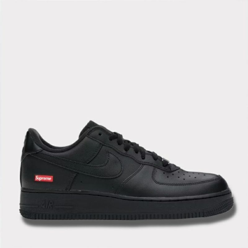 【24.0cm～30.5cm】Supreme Nike Air Force 1 Low シュプリーム ナイキエアフォース１スニーカー シューズ ブラック