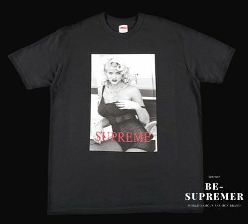 Supreme シュプリーム 21SS Anna Nicole Smith Tee アンナニコルスミス Tシャツ ブラック | Supremeオンライン通販専門店  Be-supremer