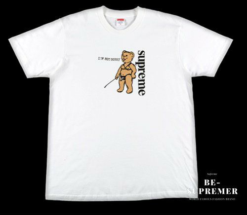 Supreme シュプリーム 21SS Not Sorry Tee ノットソーリーTシャツ  