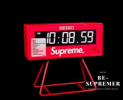Supreme シュプリーム 21SS Seiko Marathon Clock セイコーマラソン 