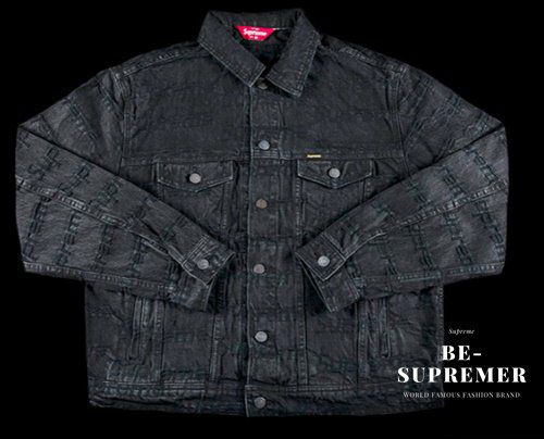 Supreme Frayed Logos Denim Trucker Jacket シュプリーム フレイド