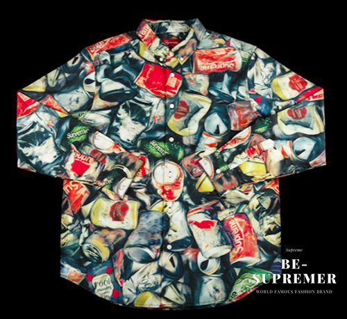 Supreme シュプリーム 21SS Cans Shirt カンズシャツ マルチカラー 