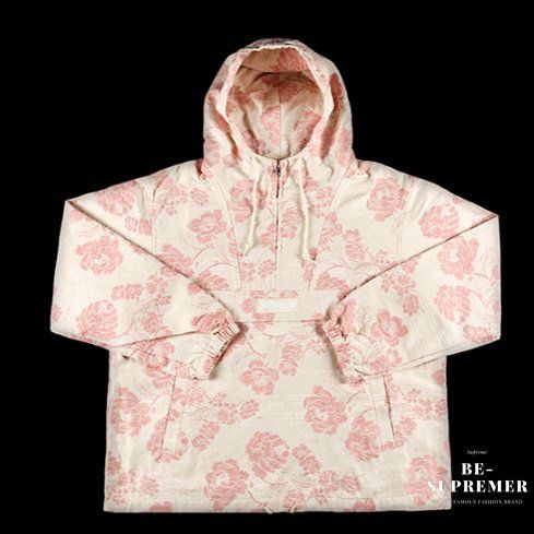 Supreme シュプリーム 21SS Floral Tapestry Anorak Jacket フローラルタペストリーアノラックジャケット ピンク  | Supreme(シュプリーム)オンライン通販専門店 Be-supremer I 新作2024AW販売中