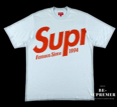 Supreme Intarsia Spellout S/S Top シュプリーム インターシアスペルアウトショートスリーブトップ Tシャツ  ライトブルー | Supremeオンライン通販専門店 Be-supremer