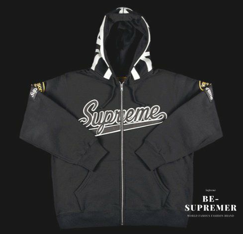 Supreme シュプリーム 21SS Vanson Leathers Spider Web Zip Up Hooded 