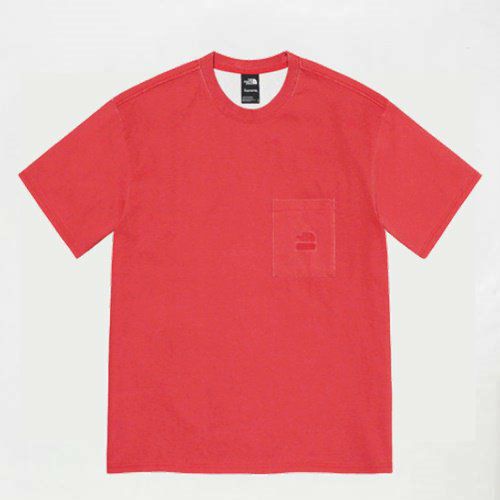 Supreme The North Face Pigment Printed Pocket Tee シュプリーム ノースフェイス ピグメントプリント ポケットTシャツ レッド | Supreme(シュプリーム)オンライン通販専門店 Be-supremer I 新作2024AW販売中