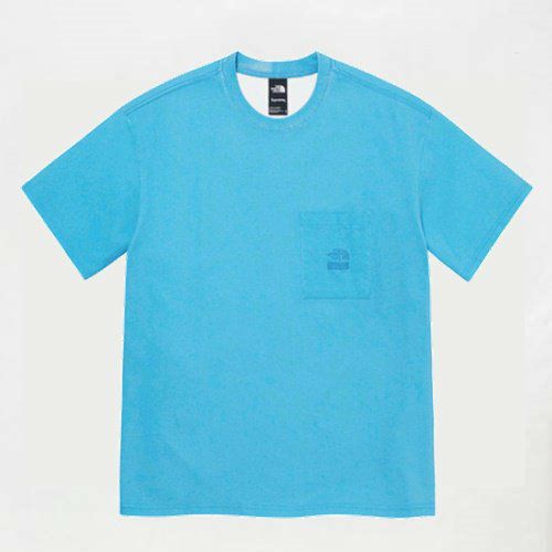 Supreme The North Face Pigment Printed Pocket Tee シュプリーム ノースフェイス ピグメントプリントポケットTシャツ  ターコイズ | Supreme(シュプリーム)オンライン通販専門店 Be-supremer I 新作2024AW販売中