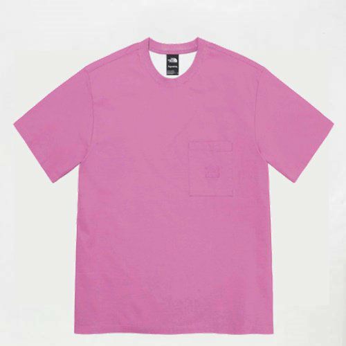 Supreme The North Face Pigment Printed Pocket Tee シュプリーム ノースフェイス ピグメント プリントポケットTシャツ ピンク | Supreme(シュプリーム)オンライン通販専門店 Be-supremer I 新作2024AW販売中