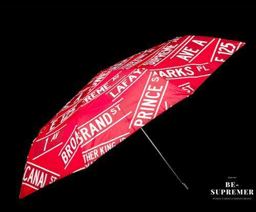 Supreme シュプリーム 21SS ShedRain Street Signs Umbrella シェードレインストリートサインアンブレラ  折り畳み傘 レッド | Supreme(シュプリーム)オンライン通販専門店 Be-supremer I 新作2024AW販売中