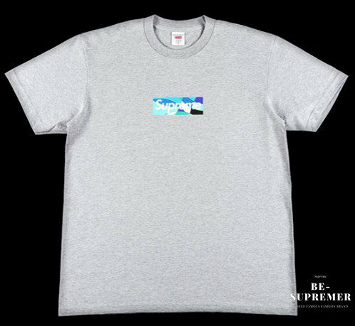 Supreme シュプリーム 21SS Emilio Pucci Box Logo Tee エミリオプッチ ボックスロゴTシャツ ヘザーグレー/ブルー  | Supreme(シュプリーム)オンライン通販専門店 Be-supremer I 新作2024AW販売中