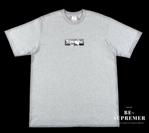 Supreme シュプリーム 21SS Emilio Pucci Box Logo Tee エミリオプッチ ボックスロゴTシャツ ヘザーグレー/ブラック  | Supreme(シュプリーム)オンライン通販専門店 Be-supremer I 新作2024AW販売中