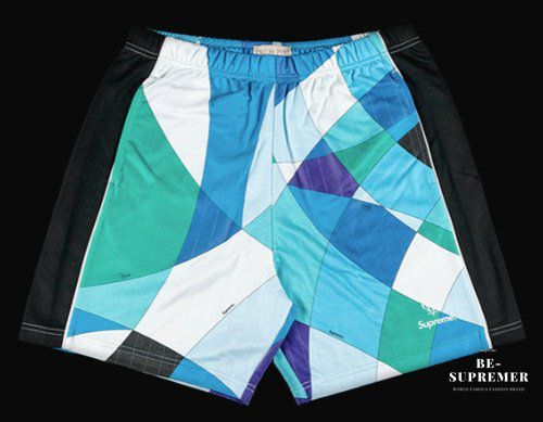 Supreme シュプリーム 21SS Emilio Pucci Soccer Short エミリオプッチ サッカーショーツ ブルー | Supreme (シュプリーム)オンライン通販専門店 Be-supremer I 新作2024AW販売中