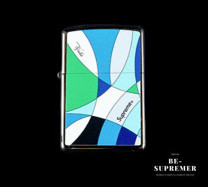 Supreme シュプリーム 21SS Emilio Pucci Zippo エミリオプッチ ジッポ ライター ブルー | Supreme(シュプリーム)オンライン通販専門店  Be-supremer I 新作2024AW販売中