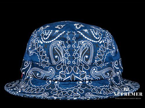 Supreme 21SS Bandana Crusher Hat バンダナクラッシャーハット ネイビー | Supremeオンライン通販専門店  Be-supremer