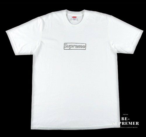 Supreme シュプリーム 21SS KAWS Chalk Logo Tee カウズチョークロゴT  