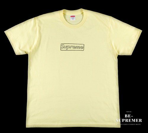 Supreme シュプリーム 21SS KAWS Chalk Logo Tee カウズチョークロゴT 