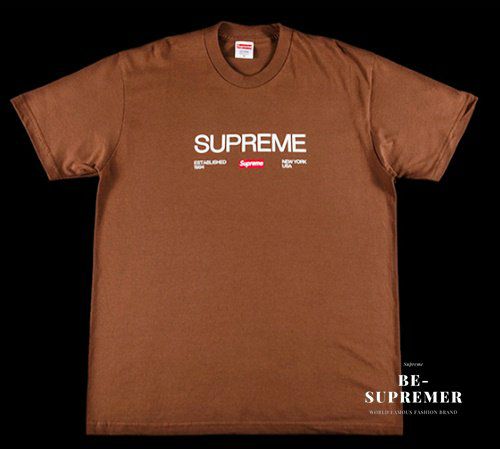 21FW Supreme Est. 1994 Tee シュプリーム Est. 1994 Tシャツ 21 FW Supreme Est. 1994 Tee シュプリーム