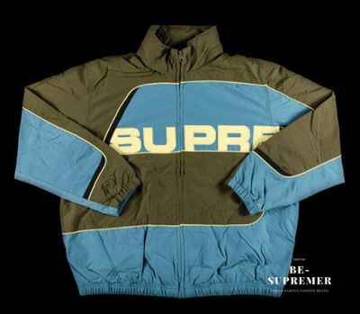 Supreme シュプリーム 21FW S Paneled Track Jacket Sパネルトラックジャケット オリーブ | Supreme( シュプリーム)オンライン通販専門店 Be-supremer I 新作2024AW販売中