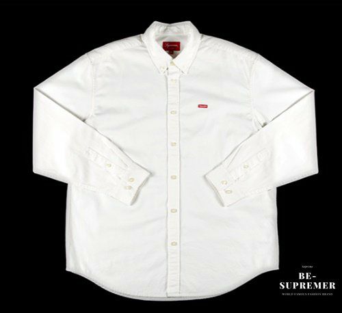 Supreme シュプリーム 21FW Small Box Twill Shirt スモールボックスツイルシャツ ホワイト | Supreme( シュプリーム)オンライン通販専門店 Be-supremer I 新作2024AW販売中