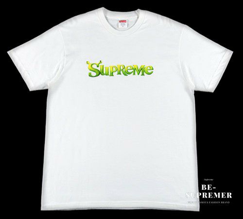 Supreme シュプリーム 21FW Shrek Tee シュレックTシャツ ホワイト | Supreme(シュプリーム)オンライン通販専門店  Be-supremer I 新作2024AW販売中