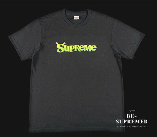 Supreme シュプリーム 21FW Shrek Tee シュレックTシャツ ブラック | Supremeオンライン通販専門店 Be-supremer