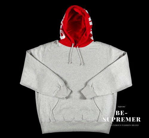 Supreme シュプリーム 21FW Contrast Hooded Sweatshirt