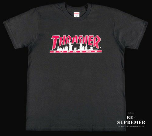 Supreme シュプリーム 21FW Thrasher Skyline Tee スラッシャー