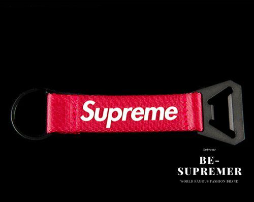 Supreme シュプリーム 21FW Bottle Opener Webbing Keychain ボトルオープナーウェビングキーチェイン レッド  | Supreme(シュプリーム)オンライン通販専門店 Be-supremer I 新作2024AW販売中