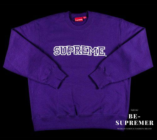 Supreme シュプリーム 21FW Shattered Logo Crewneck シャッターロゴ 