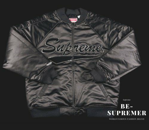 Supreme シュプリーム 21FW Mitchell & Ness Sequin Logo Varsity Jacket ミッチェル&ネス  シークインロゴヴァーシティジャケット ブラック | Supreme(シュプリーム)オンライン通販専門店 Be-supremer I  新作2024AW販売中