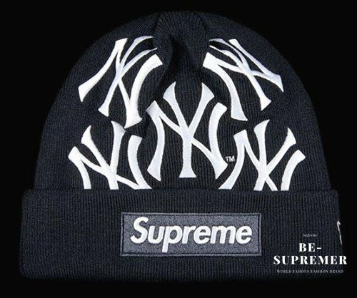 Supreme シュプリーム 21FW New York Yankees New Era Box Logo Beanie  