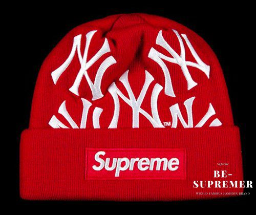 Supreme シュプリーム 21FW New York Yankees New Era Box Logo Beanie  ニューヨークヤンキースニューエラボックスロゴビーニー ニット帽 レッド | Supreme(シュプリーム)オンライン通販専門店 Be-supremer  I 新作2024AW販売中