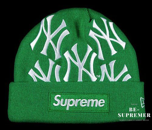 Supreme シュプリーム 21FW New York Yankees New Era Box Logo Beanie ニューヨークヤンキースニューエラボックスロゴビーニー  ニット帽 グリーン | Supreme(シュプリーム)オンライン通販専門店 Be-supremer I 新作2024AW販売中