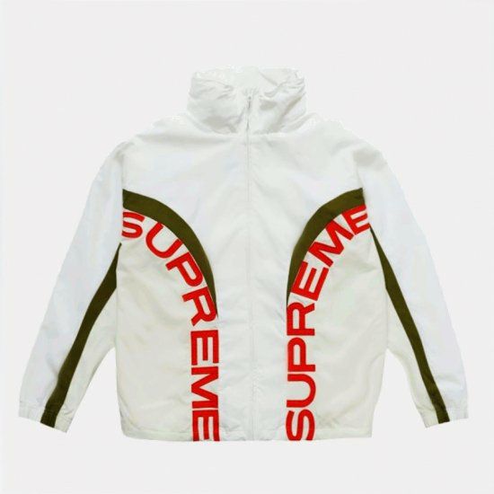 Supreme シュプリーム 22SS Curve Track Jacket カーブトラックジャケット ホワイト | Supreme(シュプリーム)オンライン通販専門店  Be-supremer I 新作2024AW販売中