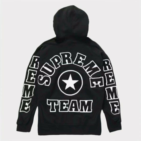 Supreme シュプリーム 22SS Team Chenille Hooded Sweatshirt チームシュニールフードパーカー ブラック |  Supreme(シュプリーム)オンライン通販専門店 Be-supremer I 新作2024AW販売中